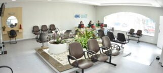 Recepção do Instituto de Olhos de Mogi das cruzes - IOMC